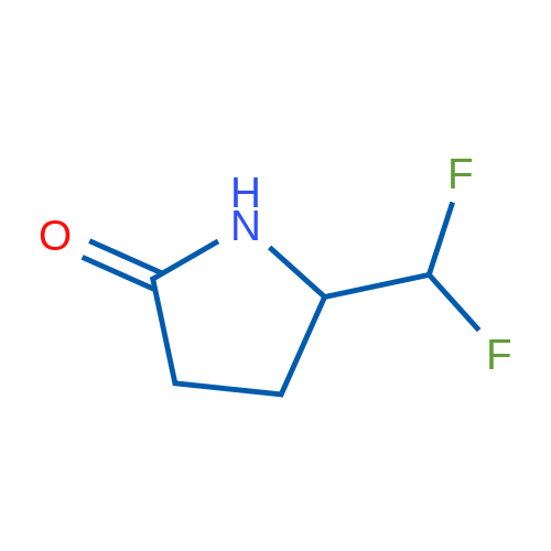 5-(Difluoromethyl)pyrrolidin-2-one 1g