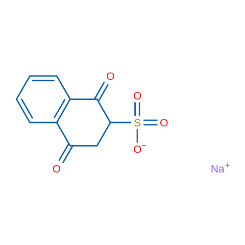 Sodium 1,4-dioxo-1,2,3,4-tetrahydronaphthalene- 2-sulfonate 1g