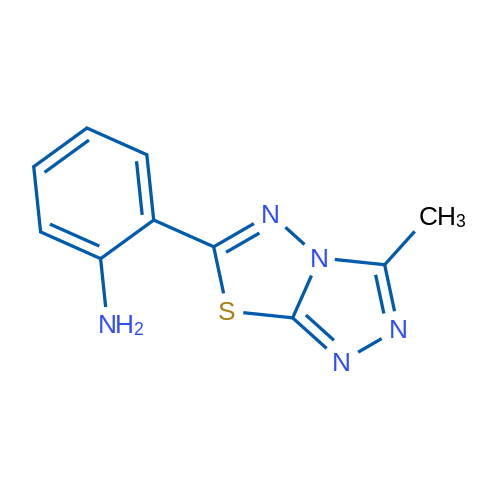 2-(3-Methyl-[1,2,4]triazolo[3,4-b][1,3,4]thiadiazol-6-yl)aniline 5g