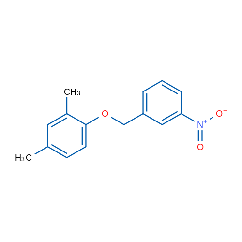 2,4-Dimethyl-1-((3-nitrobenzyl)oxy)benzene 1g