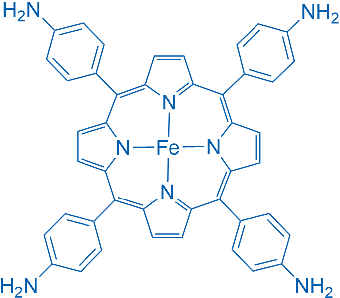 (SP-4-1)-[[4,4',4'',4'''-(21H,23H-porphine-5,10,15,20-tetrayl-κN21,κN22,κN23,κN24)tetrakis[benzenaminato]]]-Iron 50mg