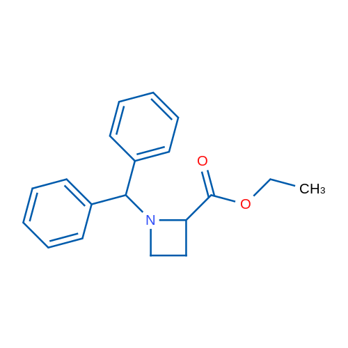 Ethyl 1-benzhydrylazetidine-2-carboxylate 1g