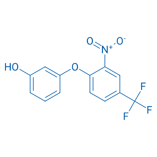 3-(2-Nitro-4-(trifluoromethyl)phenoxy)phenol 1g