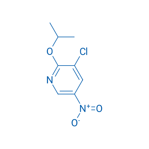 3-CHloro-5-nitro-2-(propan-2-yloxy)pyridine 5g