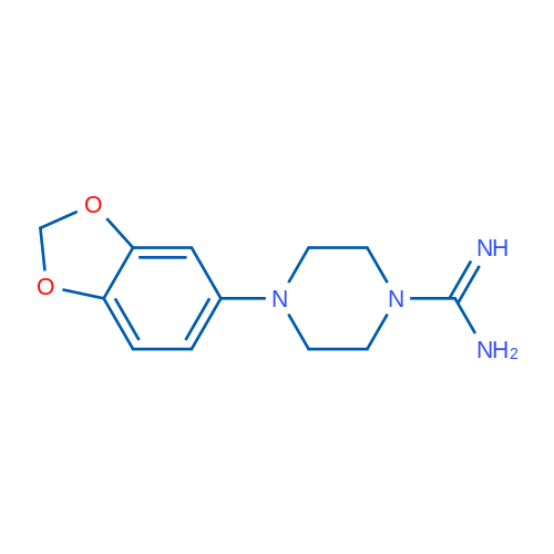 4-(Benzo[d][1,3]dioxol-5-yl)piperazine-1-carboximidamide 1g