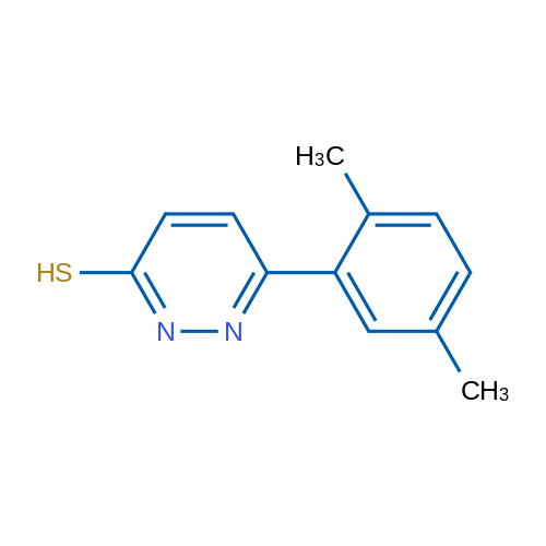 6-(2,5-dimethylphenyl)pyridazine-3-thiol 1g