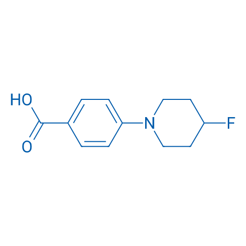 4-(4-fluoropiperidin-1-yl)benzoic acid 1g