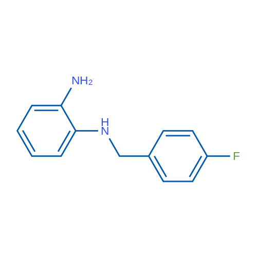 N1-(4-Fluorobenzyl)benzene-1,2-diamine 250mg