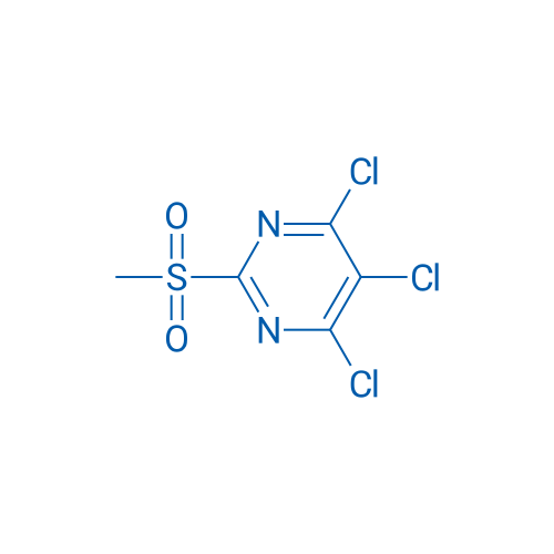 4,5,6-trichloro-2-(methylsulfonyl)pyrimidine 1g
