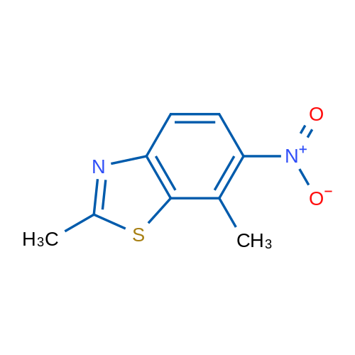 2,7-Dimethyl-6-nitrobenzo[d]thiazole 1g