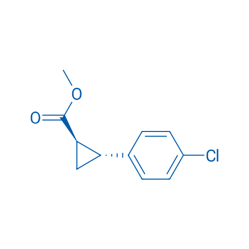Rel-methyl (1R,2R)-2-(4-chlorophenyl)cyclopropane-1-carboxylate 250mg