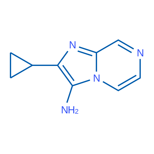 2-Cyclopropyl-imidazo[1,2-a]pyrazin-3-amine 1g