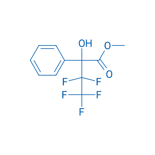 3,3,4,4,4-Pentafluoro-2-hydroxy-2-phenylbutyric acid methyl ester 1g