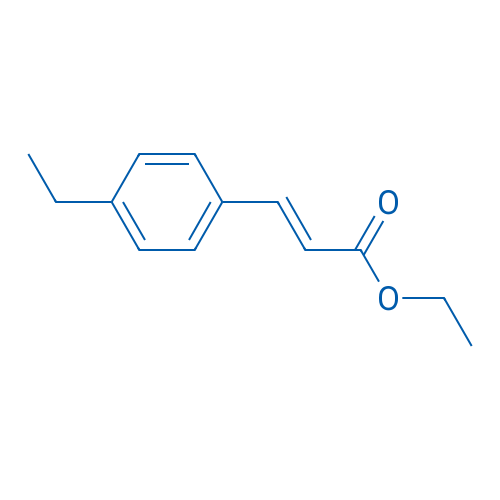 (E)-Ethyl 3-(4-ethylphenyl)acrylate 1g