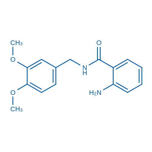 2-Amino-N-(3,4-dimethoxybenzyl)benzenecarboxamide 250mg