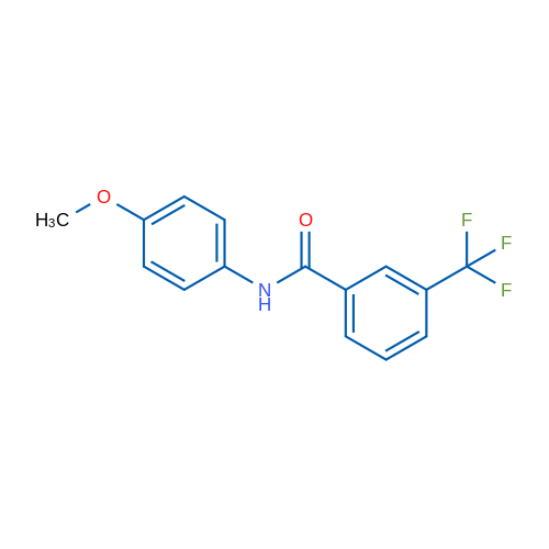 N-(4-Methoxyphenyl)-3-(trifluoromethyl)benzamide 1g