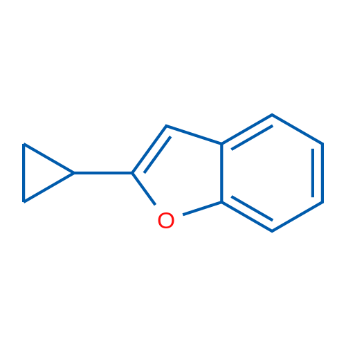 2-Cyclopropylbenzofuran 1g