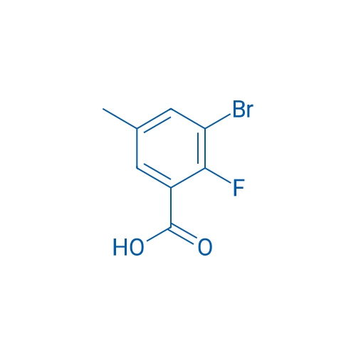 3-Bromo-2-fluoro-5-methylbenzoic acid 250mg