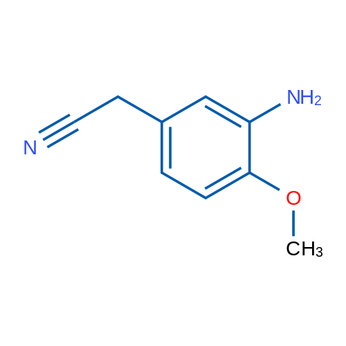 2-(3-Amino-4-methoxyphenyl)acetonitrile 1g