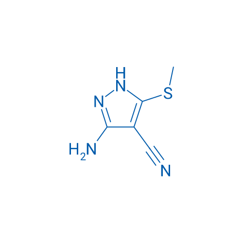 3-Amino-5-(methylthio)-1H-pyrazole-4-carbonitrile 5g