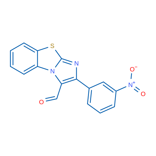2-(3-Nitrophenyl)benzo[d]imidazo[2,1-b]thiazole-3-carbaldehyde 1g