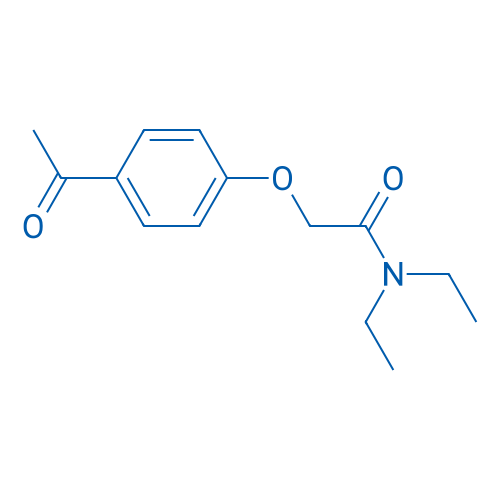 2-(4-Acetylphenoxy)-N,N-diethylacetamide 1g
