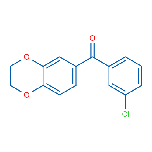 3-Chloro-3',4'-(ethylenedioxy)benzophenone 1g