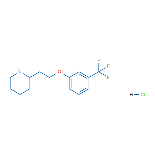 2-(2-(3-(Trifluoromethyl)phenoxy)ethyl)piperidine hydrochloride 1g