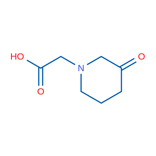 2-(3-Oxopiperidin-1-yl)acetic acid 1g