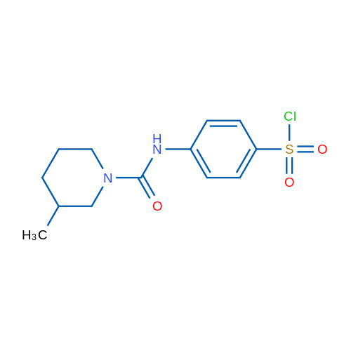 4-(3-Methylpiperidine-1-carboxamido)benzene-1-sulfonyl chloride 1g