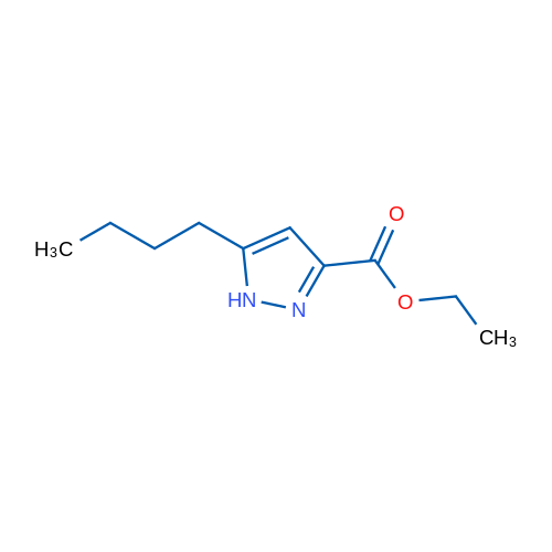 Ethyl 5-butyl-1H-pyrazole-3-carboxylate 1g
