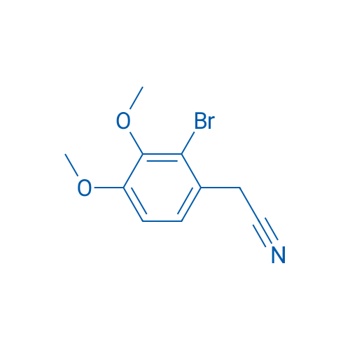 2-(2-Bromo-3,4-dimethoxyphenyl)acetonitrile 250mg