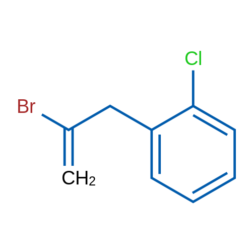 2-Bromo-3-(2-chlorophenyl)-1-propene 1g