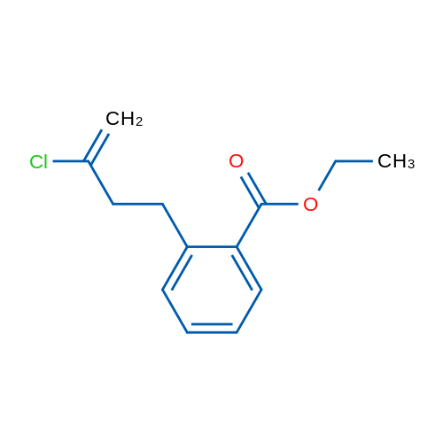4-(2-Carboethoxyphenyl)-2-chloro-1-butene 1g
