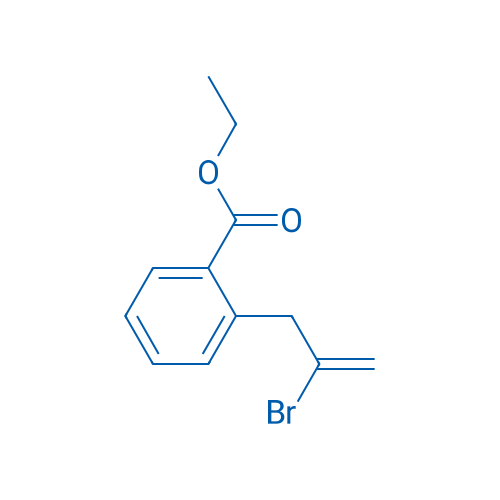 2-Bromo-3-(2-carboethoxyphenyl)-1-propene 1g