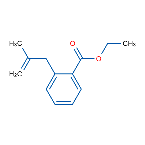 3-(2-Carboethoxyphenyl)-2-methyl-1-propene 1g