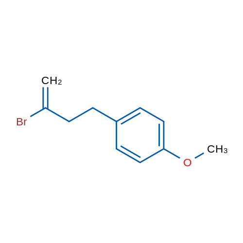 2-Bromo-4-(4-methoxyphenyl)-1-butene 1g