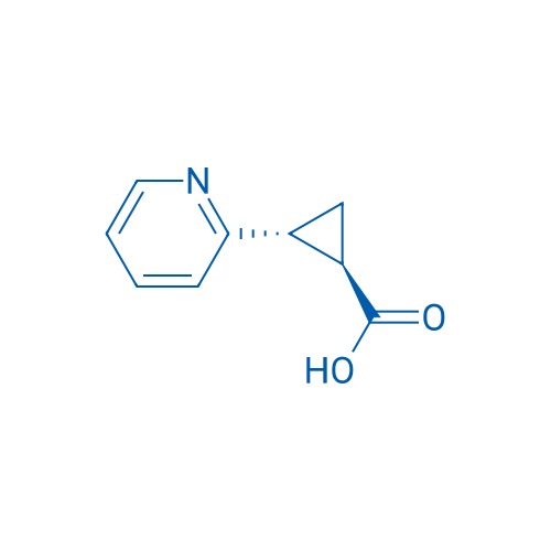trans-2-(Pyridin-2-yl)cyclopropanecarboxylic acid 1g