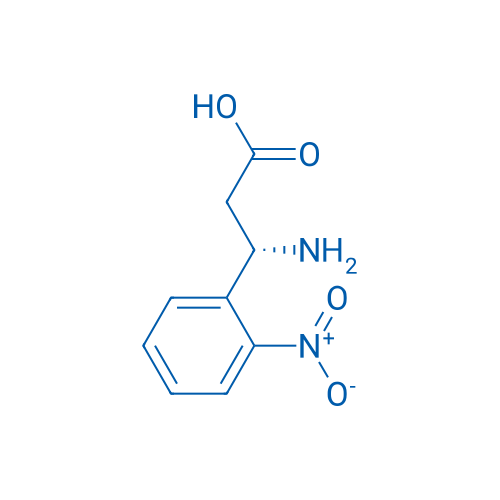 (S)-3-Amino-3-(2-nitrophenyl)propanoic acid 250mg