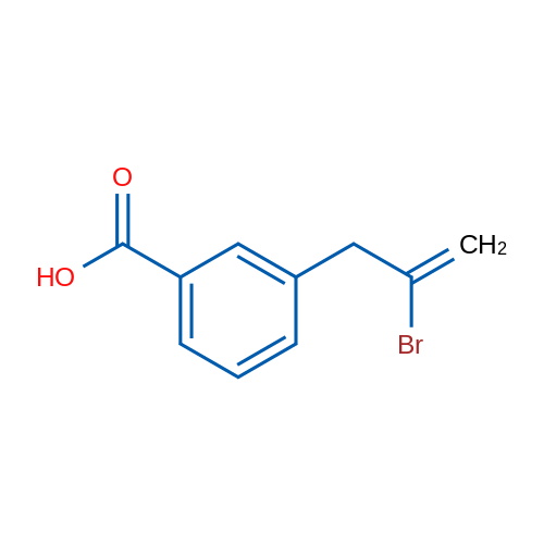 3-(2-Bromo-2-propenyl)benzoic acid 1g