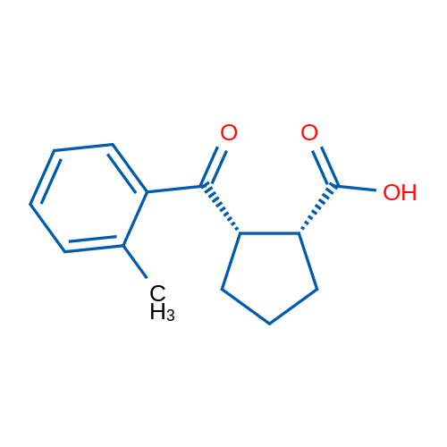cis-2-(2-Methylbenzoyl)cyclopentane-1-carboxylic acid 1g