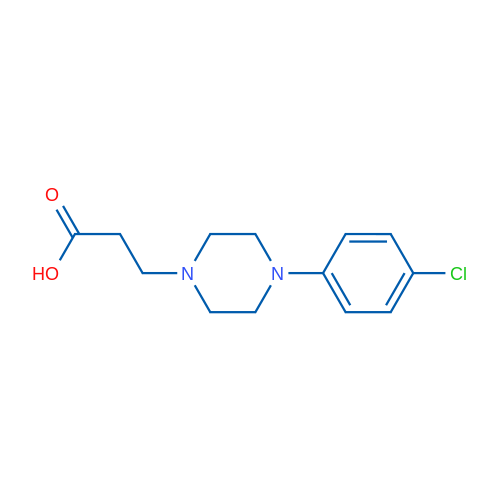 3-(4-(4-Chlorophenyl)piperazin-1-yl)propanoic acid 250mg