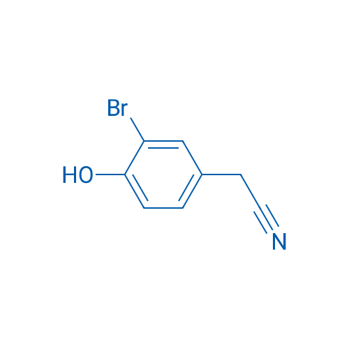 2-(3-Bromo-4-hydroxyphenyl)acetonitrile 250mg