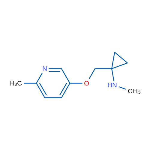N-Methyl-1-(((6-methylpyridin-3-yl)oxy)methyl)cyclopropanamine 1g