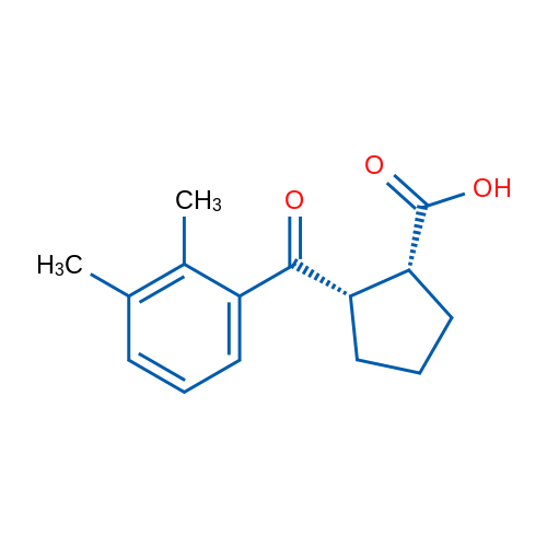 cis-2-(2,3-Dimethylbenzoyl)cyclopentane-1-carboxylic acid 1g