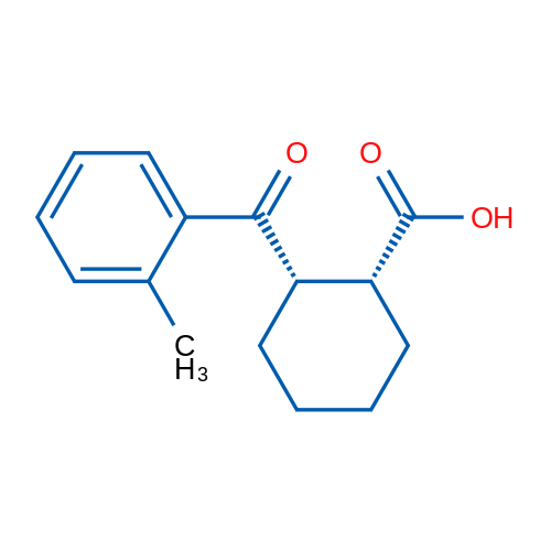 cis-2-(2-Methylbenzoyl)cyclohexane-1-carboxylic acid 1g