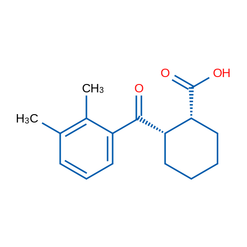 cis-2-(2,3-Dimethylbenzoyl)cyclohexane-1-carboxylic acid 1g