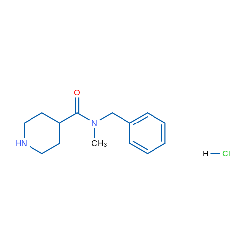 N-Benzyl-N-methylpiperidine-4-carboxamide hydrochloride 5g
