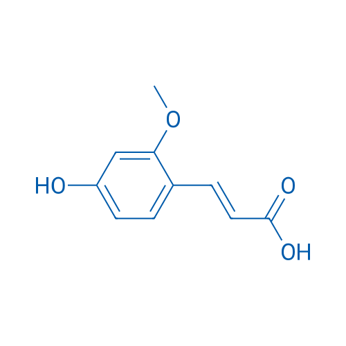 (E)-3-(4-Hydroxy-2-methoxyphenyl)acrylic acid 5g