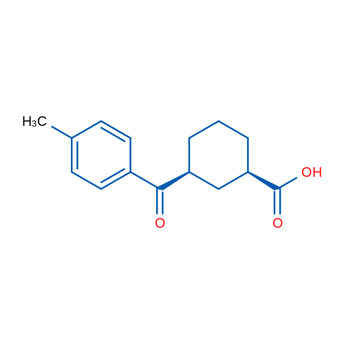 cis-3-(4-Methylbenzoyl)cyclohexane-1-carboxylic acid 1g
